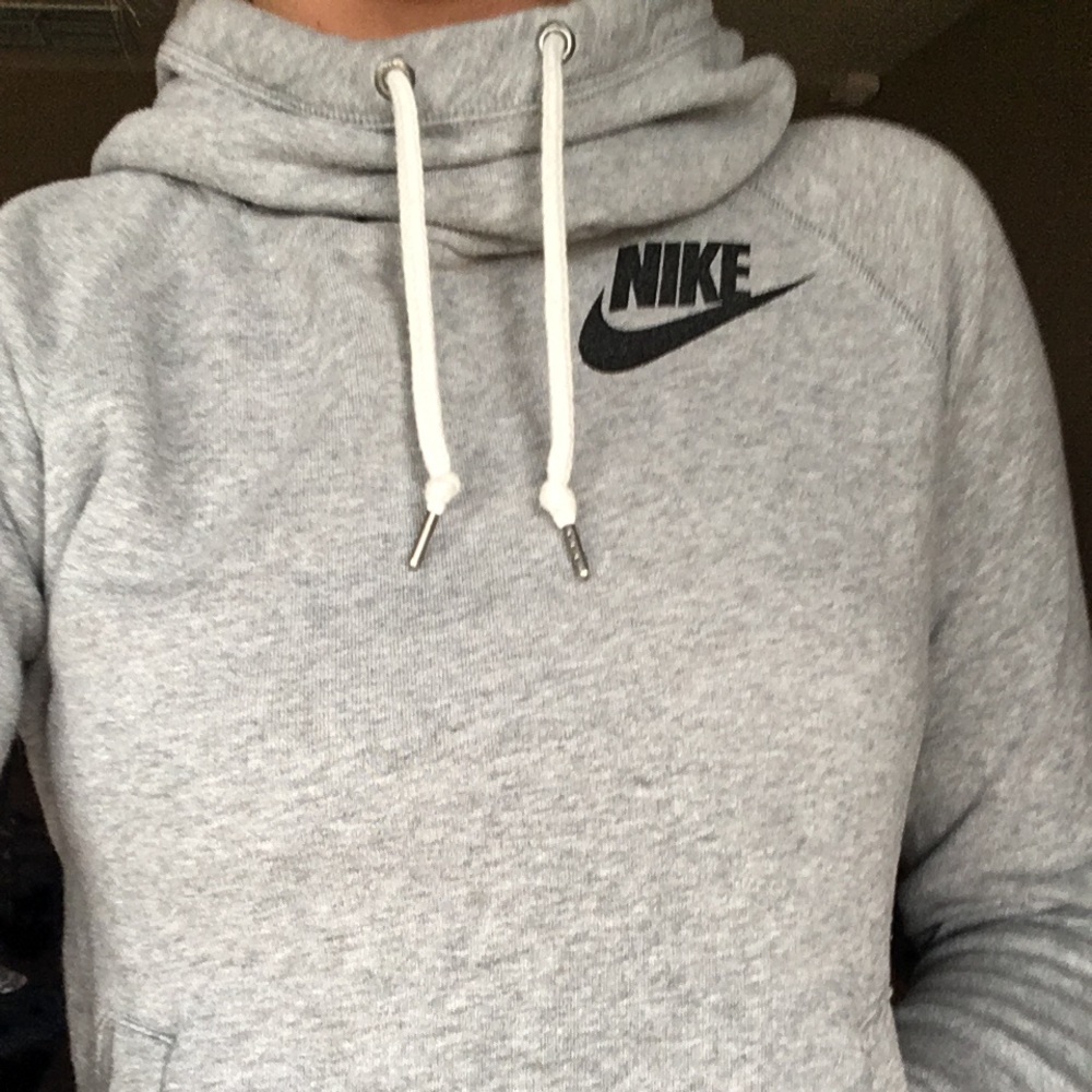 Unique Nike Hoodie with Cowl Neck